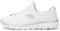 Skechers Womens Summits Artistry Chic Sneaker, White Mesh Silver Gray Trim, 2.5 UK