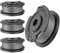 TRUSTLIONTEK Fadenspulen, Φ1,65 mm 4,9 m F016800569 Ersatzspule, Fadenspulen für Bosch EasyGrassCut 18 23 26 SL，ART 23 SL，ART 26 SL. (4 Fadenspulen)