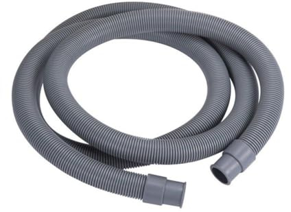 MeevrgR Tuyau de vidange 1,5 m pour machine à laver et lave-vaisselle, tuyau d'évacuation des eaux usées en plastique, compatible avec toutes les marques