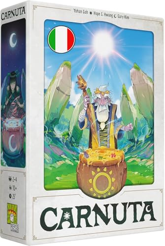 Asmodee – Carnuta, Gioco da Tavolo, Gioco di Carte Strategico per Famiglie, 10+ Anni, 2-4 Giocatori, 25 min, Edizione in Italiano