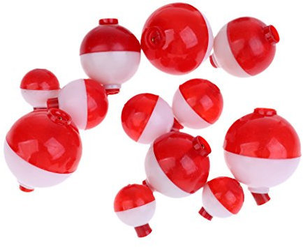 MagiDeal 12x Ballposen Wasserkugel Angeln Verschiedene Größe Forellenpose Bobber