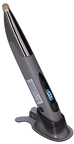 Mouse Ottico Senza Fili con Penna Tascabile, Penna Mouse Senza Fili USB da 2,4 GHz con Funzione Stilo Regolabile 3 DPI 5 Tasti Mouse con Penna Ricaricabile per Scrittura a Mano Wireless (Grigio)