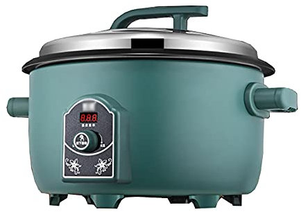 Rice Cooker (8-23L) Canteen Restaurant/Domestic Adjustable Temperature Large Rice Cooker, for 8-30 People (Size : 23L) (8L)