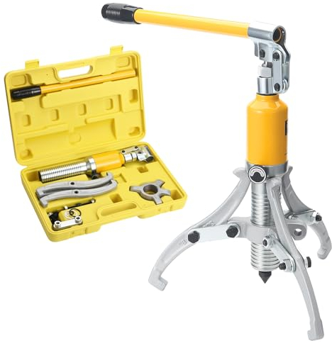 Faankiton 5T Estrattore Idraulico per Ingranaggi, Estrattore Idraulico Mozzo Ruota Estrattore, Estrattore Idraulico Ingranaggi, Pompa Idraulica Estrattore per Cuscinetti, Set di Estrattori Idraulici