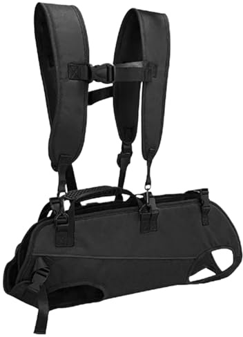 Arnés De Levantamiento De Perros, Arnés De Perro Horizontal Ajustable Portátil | Productos De Viaje Multifuncional Usable Para Soporte De Senderismo Para Viajes En Bicicleta De Viaje