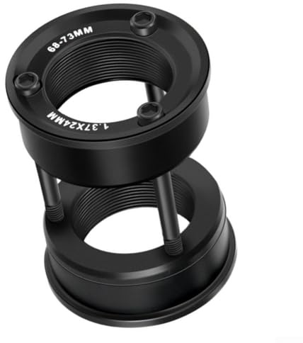 Eccentric Bottom Bracket Conversion Kit for Bike BB 68-73mm with Precision Tooth Pattern