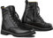 SHIMA Thomson, Scarpe Moto Uomo | Rinforzate Stivali Moto Uomo in Pelle, Supporto alla Caviglia, Suola Antiscivolo, Impugnatura del Cambio (Nero, 42)