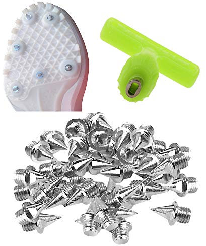 Clavos de 6mm para Atletismo | Pinchos para Velocidad y Saltos | Tacos de Atletismo | Spikes | Llave Incluida