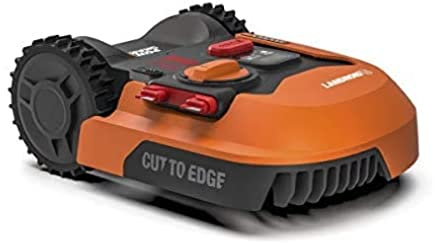 WORX - Tondeuse Robot connectée sans Fil LANDROID - WR142E - jusqu'à 700m² + Coupe Bordures sans Fil WG157E.9 (livré sans Batterie ni Chargeur)