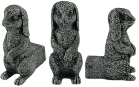 3 Pieds De Pot d'animaux – Pieds De Pot d'animaux, Pieds De Pot d'animaux – Pieds De Pot De Fleur, Rehausseur De Pot, Chat, Souris, Lapin, Écureuil, Pieds De Pot pour Jardinières Extérieures, Pied