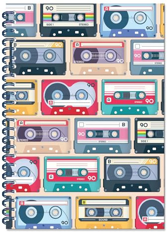Coach House Partners| Cassettes Spiral Bound Notebook