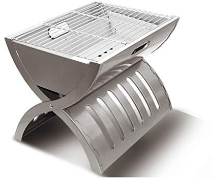 Parrilla de carbón portátil de sobremesa Parrilla plegable pequeña parrilla de la barbacoa al aire libre for La parrilla que acampa yendo de días de campo Cocina Barbacoa Carbon Barbacoa Carbón