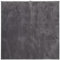vidaXL Soft and Washable Anthracite Rug – Short Pile, Non-Slip Backing, Machine Washable, Suitable for Underfloor Heating, Modern Square Design – 160 x 160 cm
