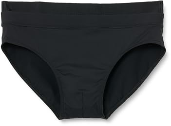 Calvin Klein Uomo Slip da Bagno Brief Double Corto, Nero (Pvh Black), XL