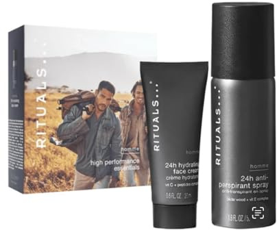 Rituals Homme Men's High Performance Essentials Set with Deodorant Cream