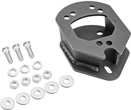 Separadores Rueda Kit Espaciador Porta Llanta Repuesto Para Jeep Para Wrangler JK TJ YJ 1987-2018 Diámetro Aproximadamente 1.5 Pulgadas Altura Compatible Llantas Hasta Espaciadores Ruedas Coche