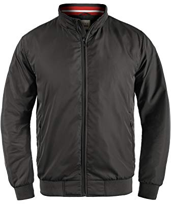 BLEND Zyklo Chaqueta Softshell Abrigo Chaquetas De Entretiempo para Hombre con Cuello Alto, tamaño:M, Color:Phantom Grey (70010)