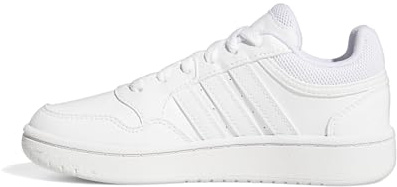 adidas Unisex - Bambini Hoops Shoes, Cloud White / Cloud White / Cloud White, 30 EU