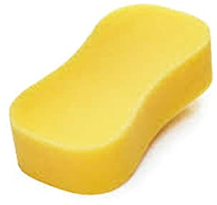 ZALE YARDLEY Jumbo bilsvampar tvätt svamp extra absorberande tvättsvampar rengöring bete bilvård mjuk bil exteriör & fönstertvätt (1 st)