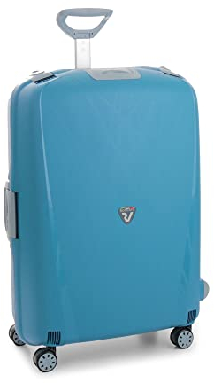 RONCATO Leichter großer Hartschalenkoffer mit 4 Rädern mit TSA-Verschluss, Maße: 75 x 53 x 30 cm, Gewicht: 4,8 kg, Smaragd, 75x53x30 cm
