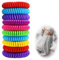 Braccialetto Antizanzare, Braccialetti Repellenti per Zanzare, Confezione braccialetti repellenti per zanzare, Naturale Zanzara Insetti per Bambini,Uomini e Donne Interno ed Esterno,10 Pezzi (10PCS)