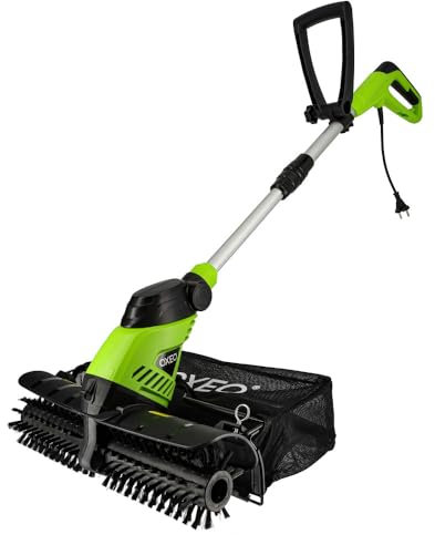 Brosse motorisée nettoyage gazon synthétique - 300W - largeur de travail 44cm - Balai pour Gazon Artificiel - Sac collecteur 10L