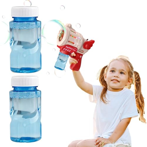 Soluzione di bolle giganti - Soluzione di bolle | Soluzione di bolle per macchine per bolle | 2PCS Soluzioni di bolle di ricarica | Ricariche liquide concentrate | Soluzioni gorgoglianti per