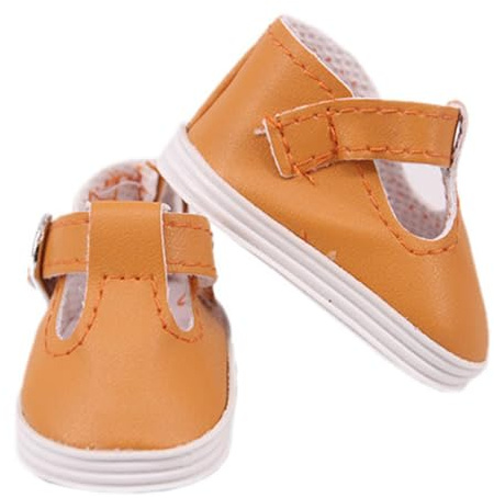 Chaussures de poupée pour poupées de 14 pouces chaussures de poupée souples et décontractées mini bottes de poupée pour la décoration