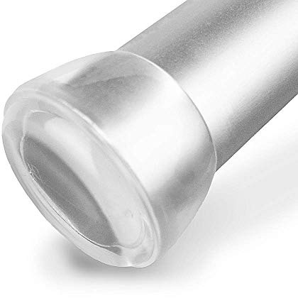 Transparent Clear See-Though Furniture Feet Ferrules Caps Stoppers - in Many Sizes & Pack Quantities - by Lifeswonderful (12mm - 4pcs)