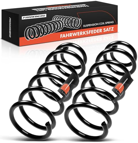 Frankberg 2x Muelles de chasis Muelles de suspensión Compatible con M.i.n.i R50 R53 C.o.o.p.e.r 2001-2006 Replace# RC6400