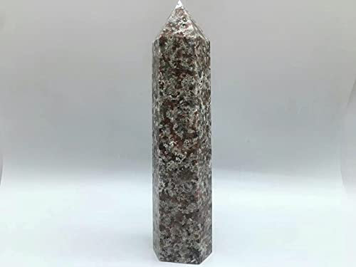 Decorazione di Cristallo curativa 90mm Natural Flame Stone Single Pointed Colonna della Stanza Decorazione Reiki Healing della Decorazione della casa Decorazione del Serbatoio del Pesce