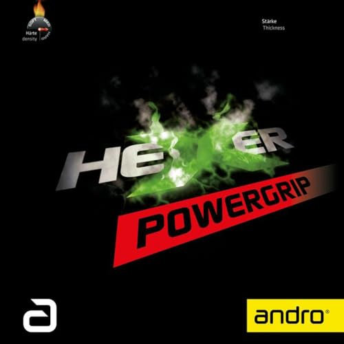 ANDRO Belag Hexer Powergrip, grün, 1,9 mm
