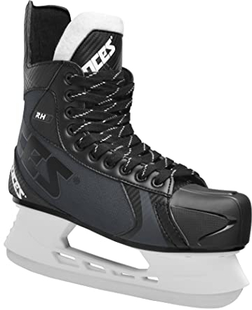ROCES Herren RH 6 Hockey-Schlittschuh, 001 Black, 45