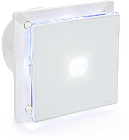 STERR BFS150T badrumsfläkt med glasfront 150 mm