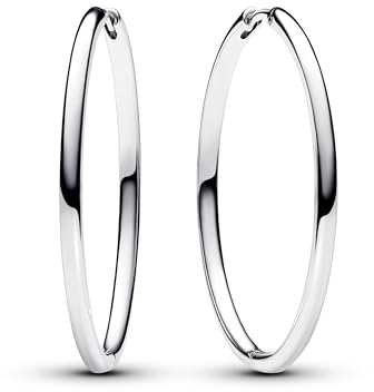 Pandora Moments 40 mm Charm-Ohrringe aus Sterling Silber, 293336C00
