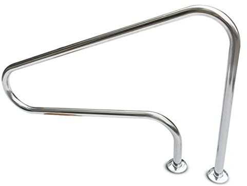 Générique Main Courante d'escalierBarre d'appui/échelle de Piscine rampes d'escalier de Spa flottantes en Acier Inoxydable rampes de sécurité pour Piscine à 3 Arches pour piscines de Jardin et d'arr