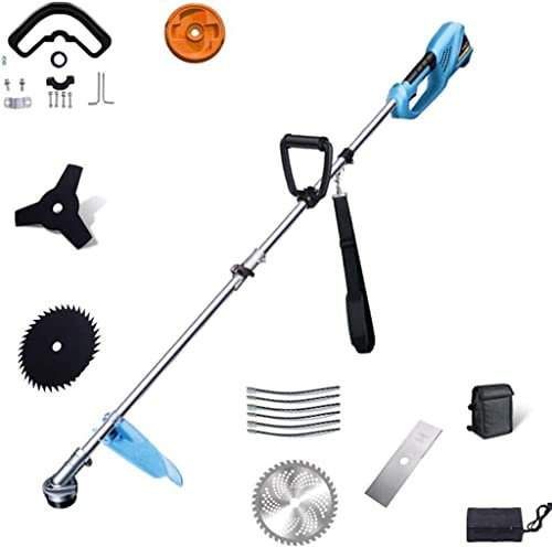 Cortacésped rotativo inalámbrico, recortador de césped portátil para el hogar, recortador de jardín Multifuncional,