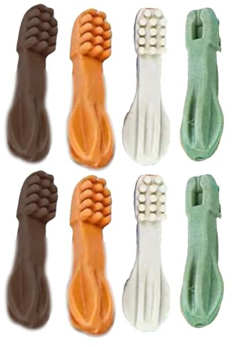 Dog Treats - Bastoncini da masticare per la pulizia dei denti, bastoncini da masticare per cuccioli | Articoli per animali domestici per cani di taglia piccola, media e grande