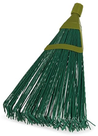 Perfetto - Casa Garden - Scopa Rastrello Flessibile - Raccolta Foglie e Detriti per Giardino. Cm 42.