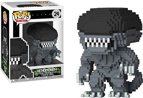 Funko Horror 8 Bit Alien Pop! Vinyl Action Figure - Alien Classic - Figura de Vinilo Coleccionable - Idea de Regalo- Mercancia Oficial - Juguetes para Niños y Adultos - Movies Fans