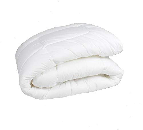 Bettdecke Duo-Steppbett Steppdecke für Winter Winterdecke Gesteppt Bezug Baumwolle und Polyester Schlafdecke Medical Duo Weiß Waschbar 140x200 160x200 180x200 220x200 (160 x 200 cm)