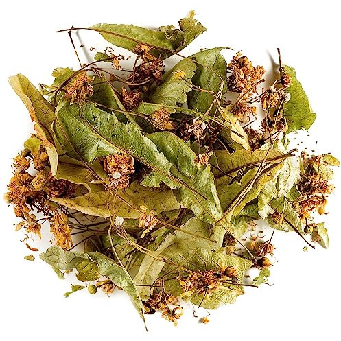Valley of Tea Tisane bio - Fleurs de tilleul - Sans caféine, en vrac, 50 ml, Belgique