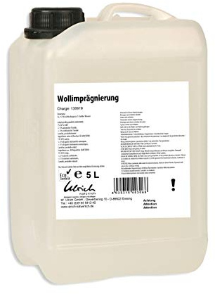Impregnante in lana, 5 litri, colore: Ulrich naturale
