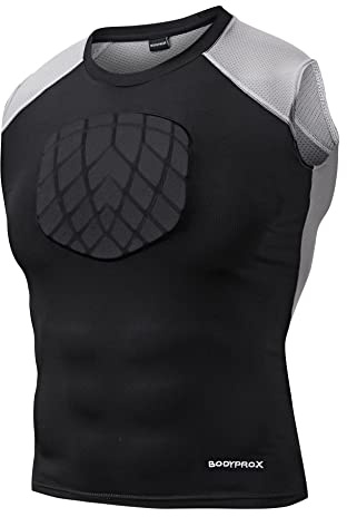 BODYPROX Chemise de Protection Thoracique pour Le Baseball. (Adult-XL)