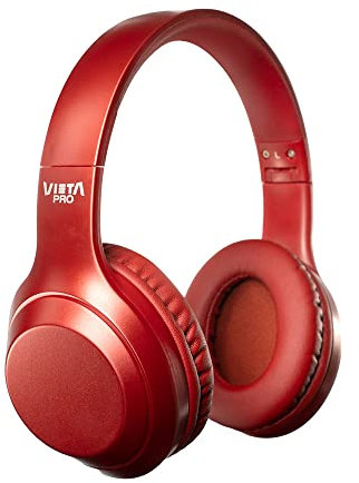 Vieta Pro Auricular Diadema Silence 2, Bluetooth 5.3, cancelación Activa de Ruido, Entrada Aux-in, micrófono Incluido, función Dual Pairing, Diadema Ajustable. Batería de hasta 40 Horas.