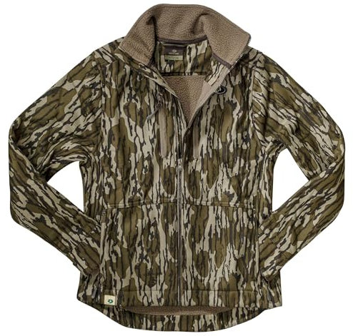 Mossy Oak Womens Camo Hunting Jacket Sherpa Fleece