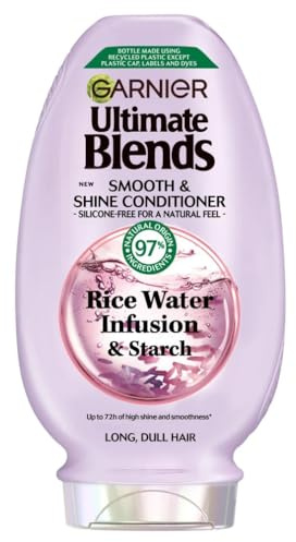 Garnier Ultimate Blends Rice Water Conditioner: Nourish and Strengthen 250ml