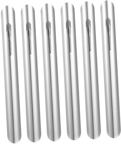 SAFIGLE Raschietti da Cucina in Acciaio 6 Pezzi, Spazzatrici per Briciole da Tavola Professionali per Ristoranti e Uso Domestico, Pulizia Rapida e Impugnatura Ergonomica per Tavoli e Piani di Lavoro