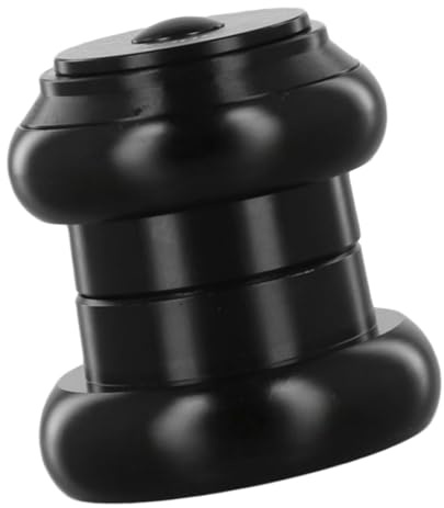 Mountainbike-styrlager 34 mm med dubbla lager, for standard 28,6 mm gaffel, tillbehör till cykelstyrsystem(Black)