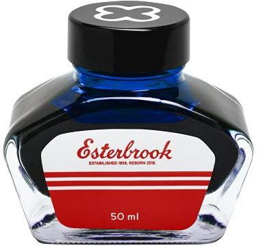 Esterbrook Tinte für Füllfederhalter in der Farbe Aqua, im Glas, Größe: 50 ml, EINK-AQUA